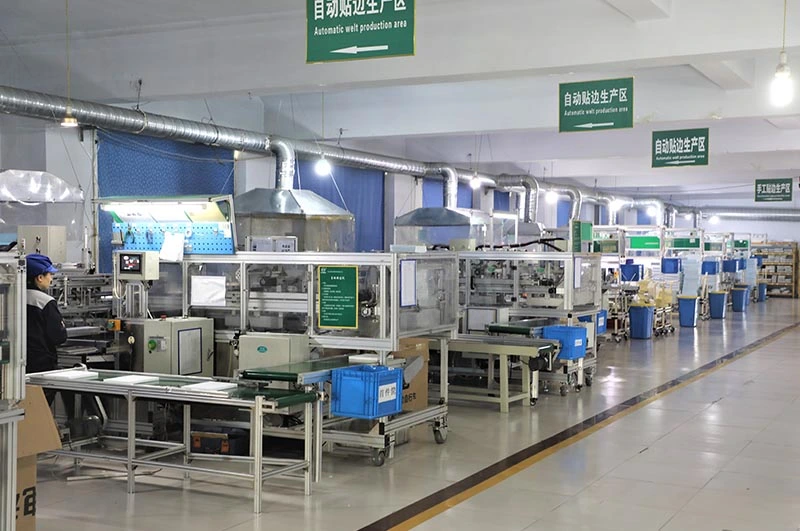 Automatic Welt Production Area